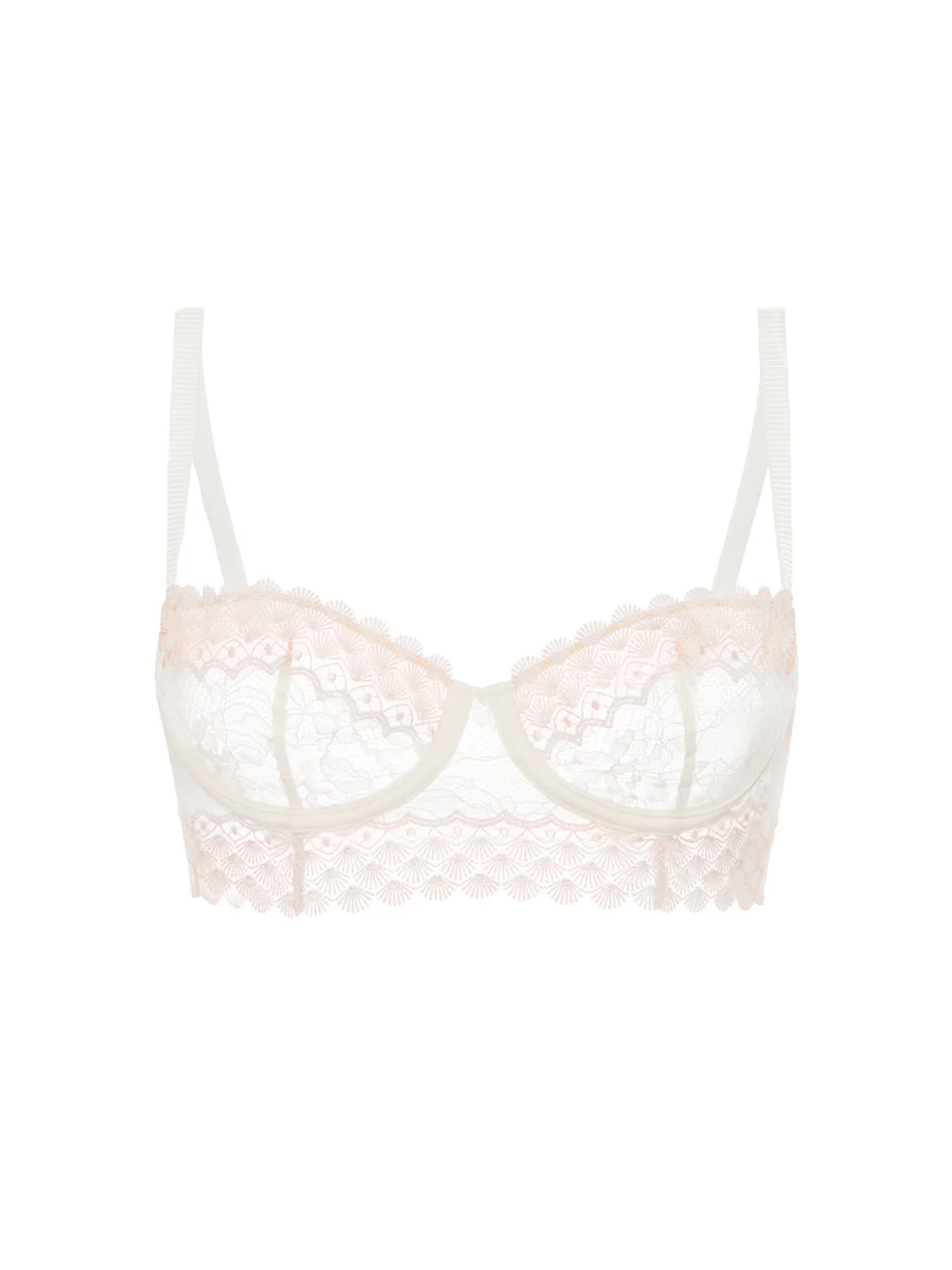 Half cup bra - Natural - Image 8