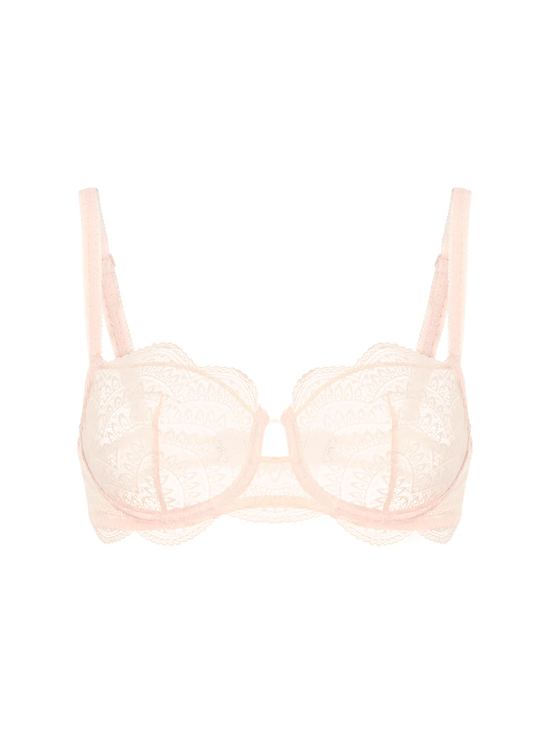 Half cup bra - Petal Powder - Image 13