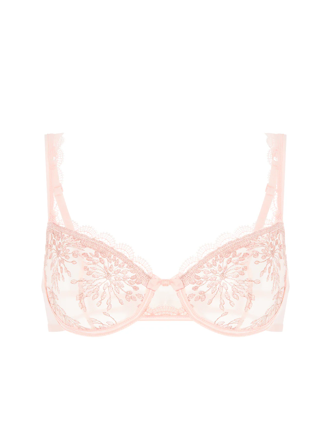 Half cup bra - Petal Powder - Image 6