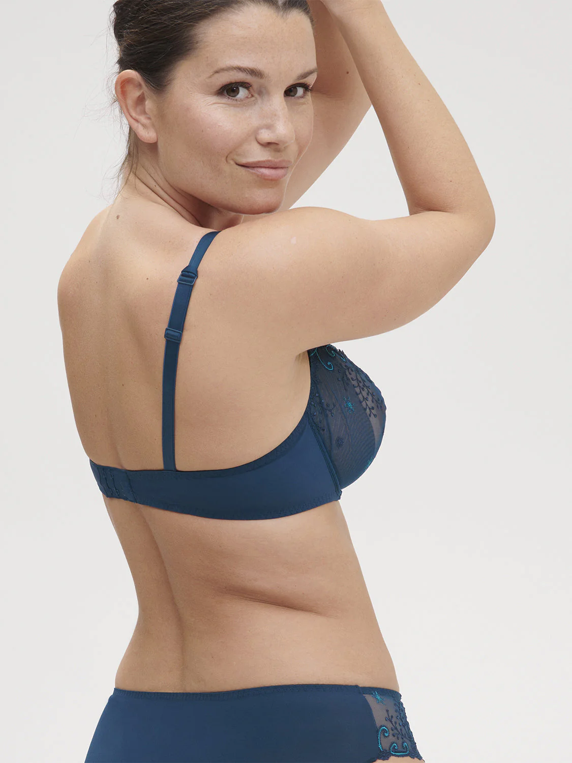 Half cup bra - Prestige Blue - Image 7