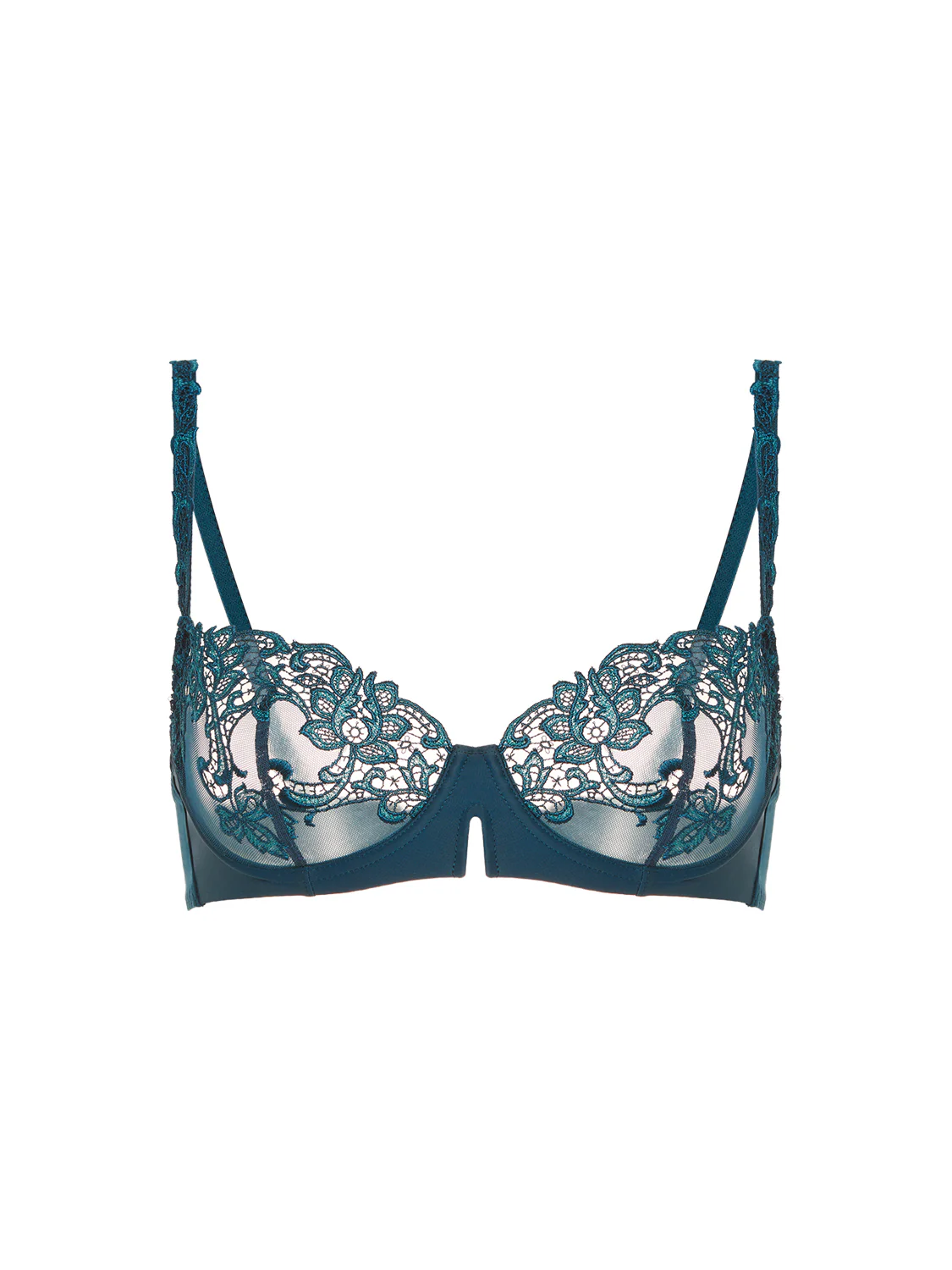Half cup bra - Prestige Blue - Image 13