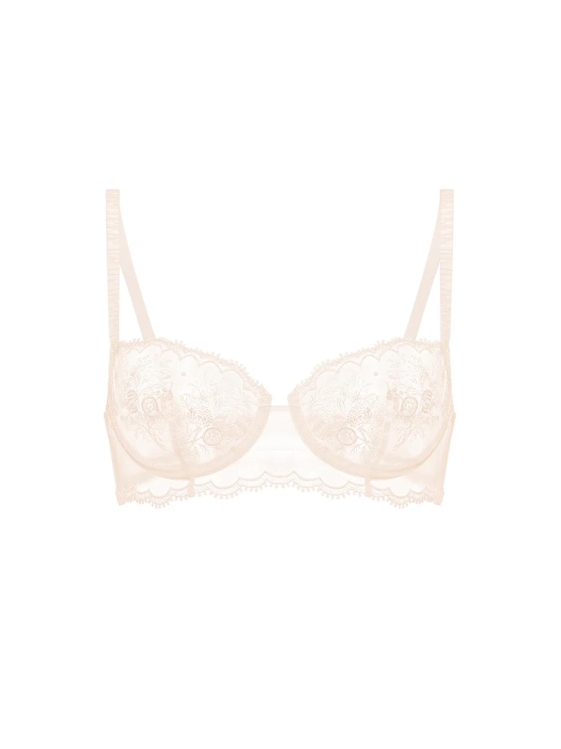 Half cup bra - Sakura pink - Image 8