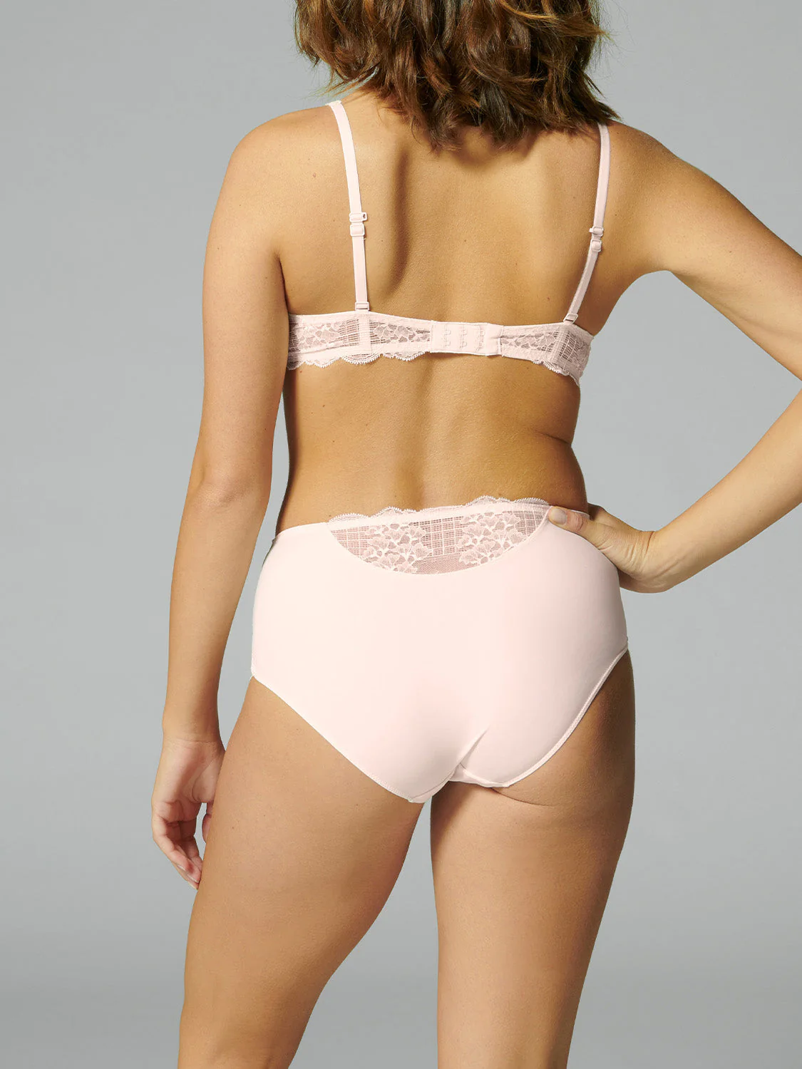 Half cup bra - Sakura pink - Image 6