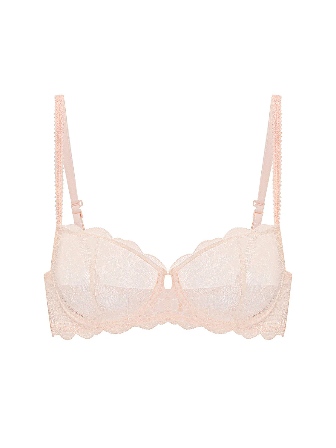 Half cup bra - Sakura pink - Image 8