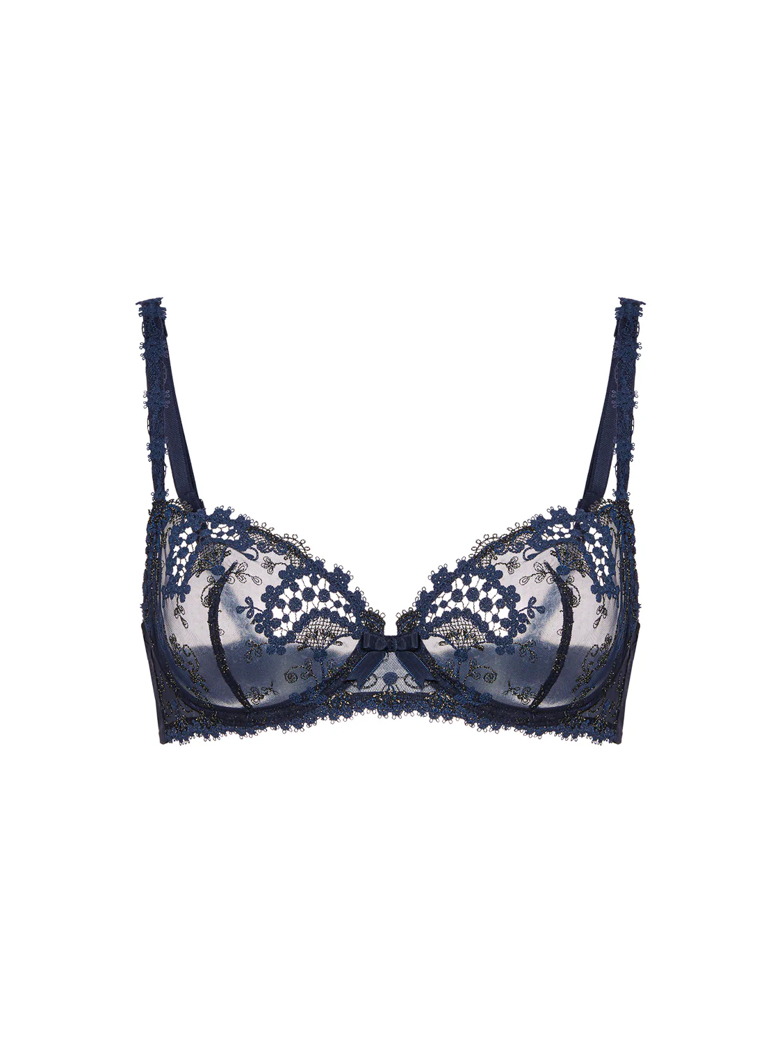 Half cup bra - Sapphire - Image 10