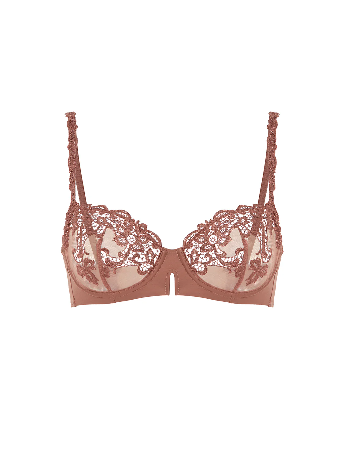 Half cup bra - Tender Brown - Image 12