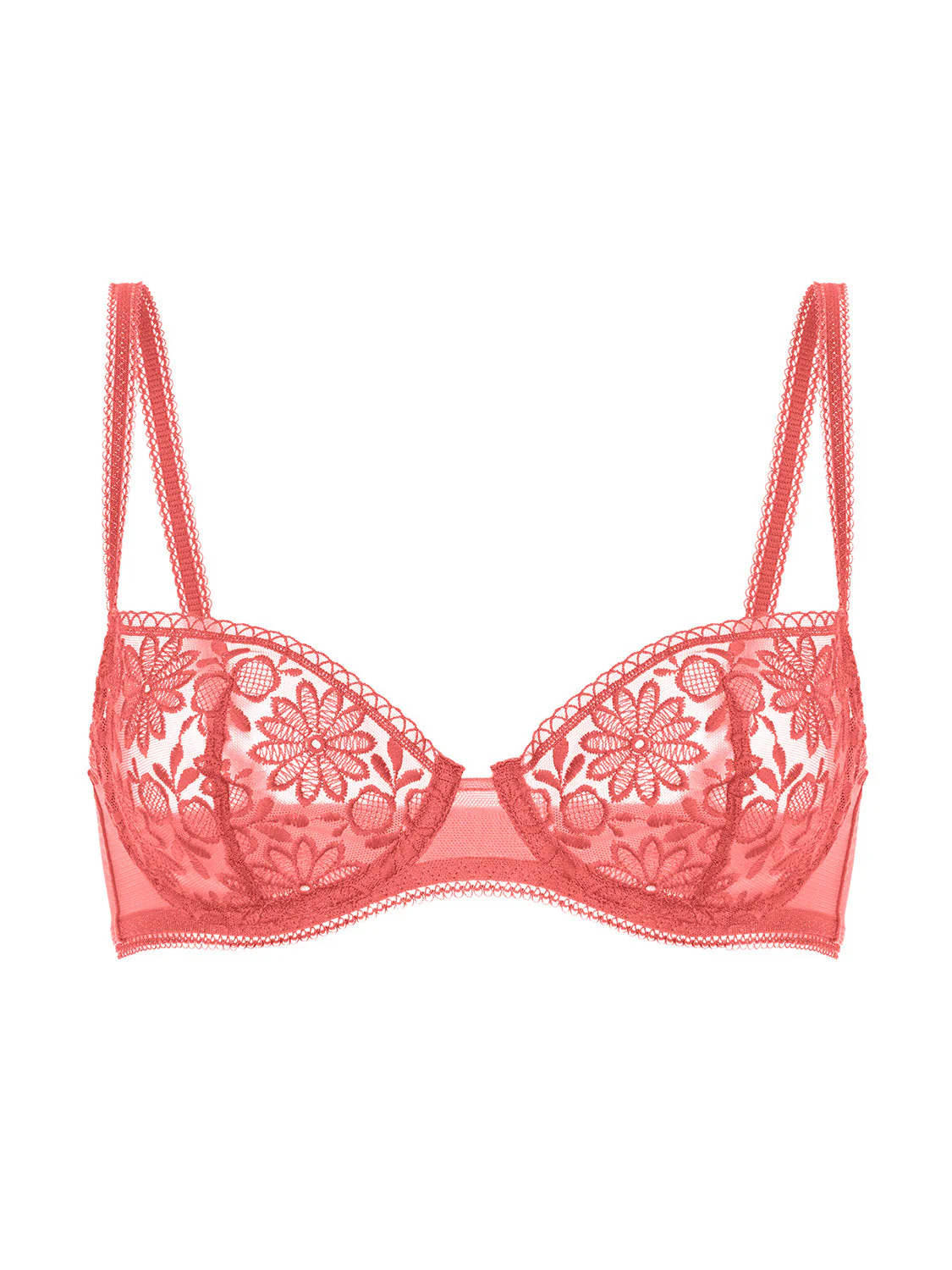 Half cup bra - Texas Pink - Image 13
