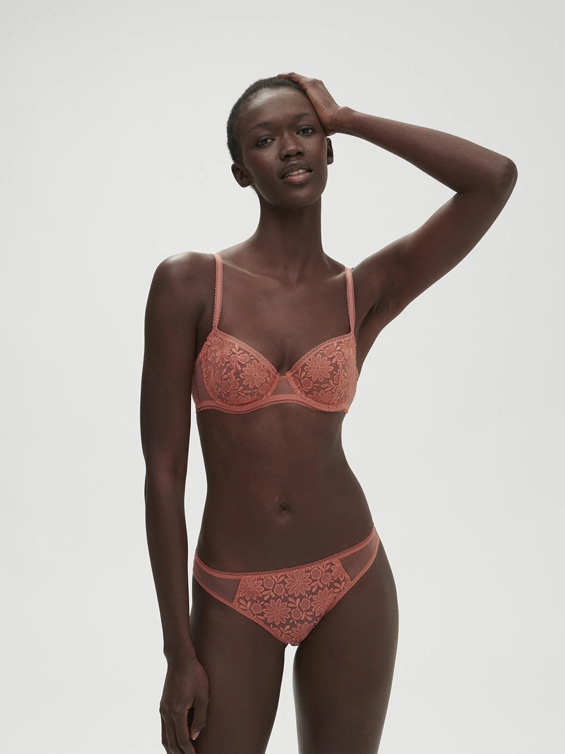 Half cup bra - Texas Pink - Image 5