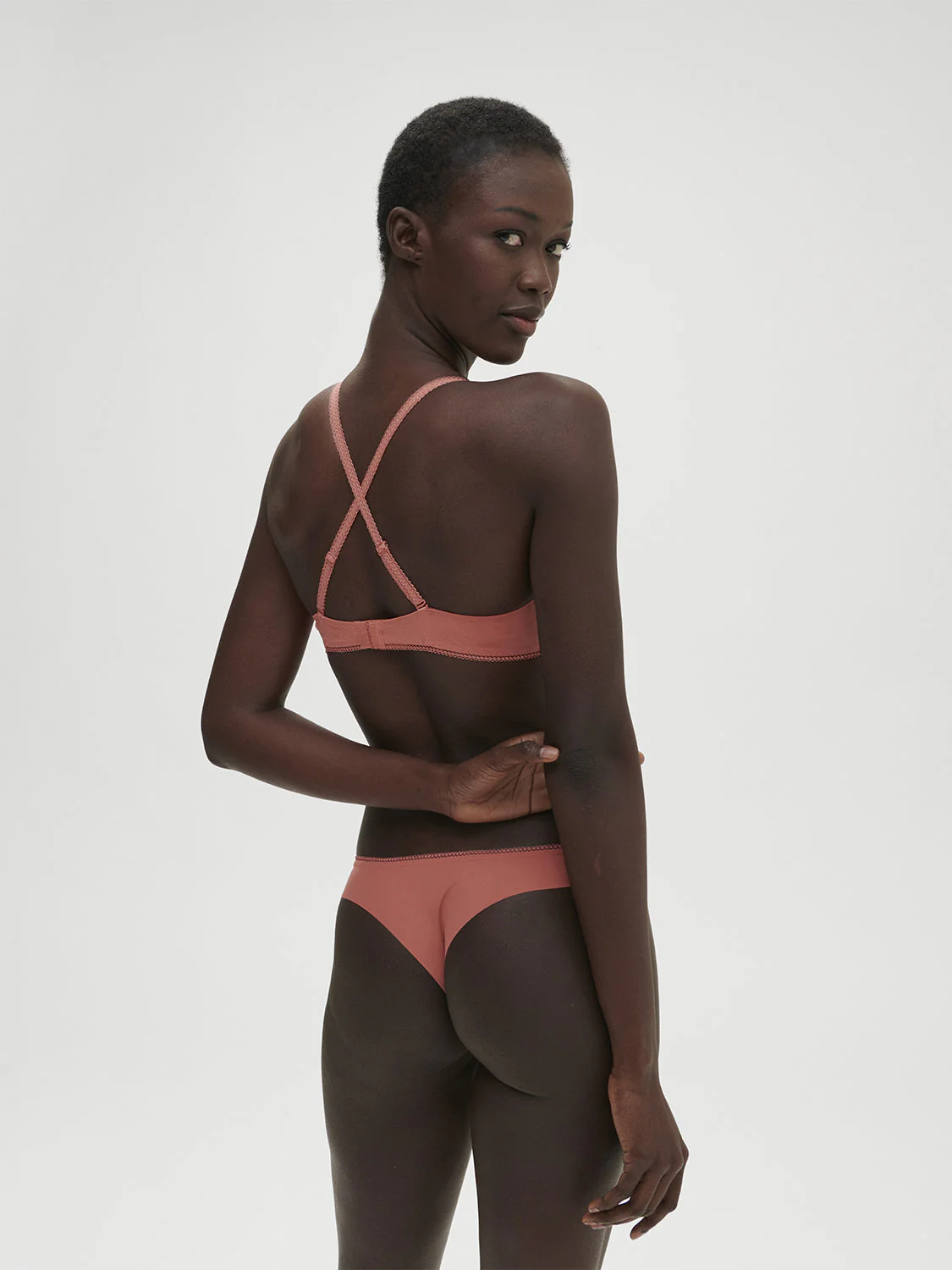 Half cup bra - Texas Pink - Image 6