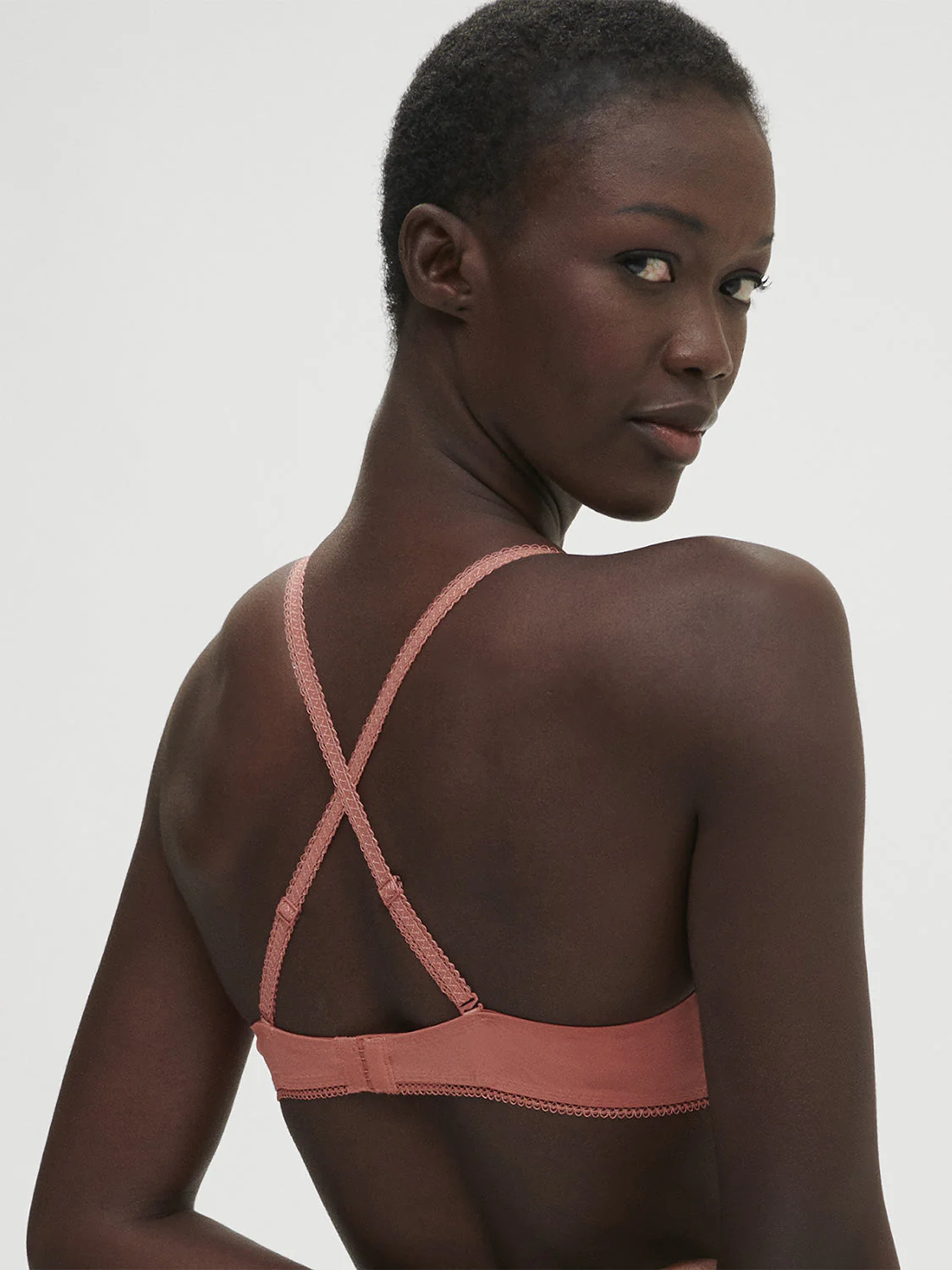 Half cup bra - Texas Pink - Image 7