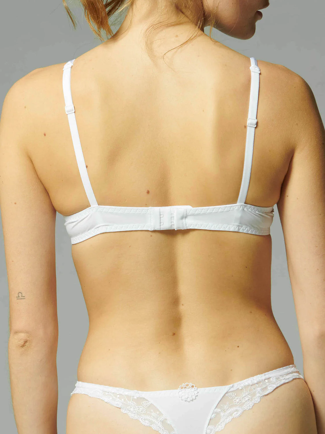Half cup bra - White - Image 5
