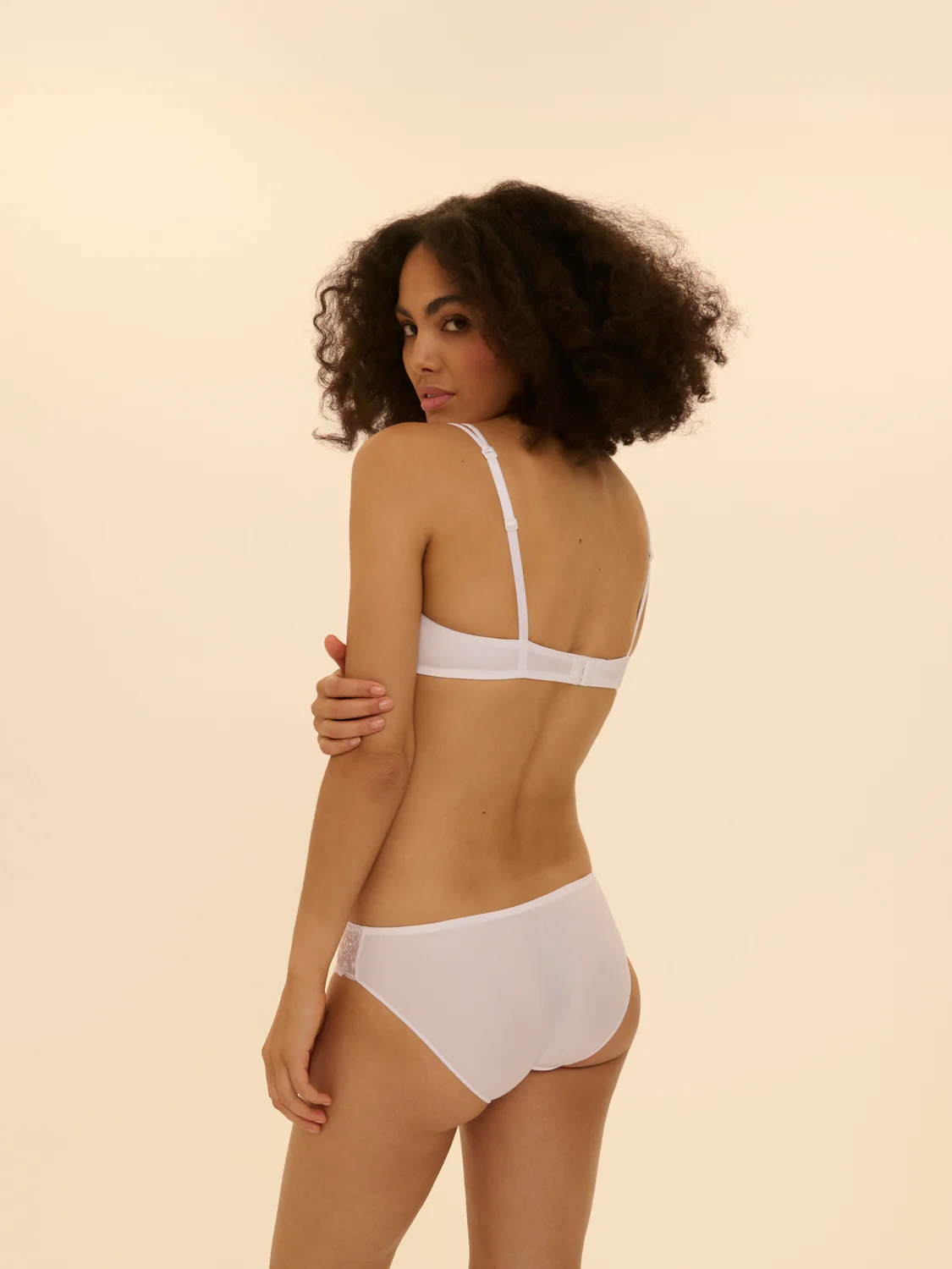 Half cup bra - White - Image 7