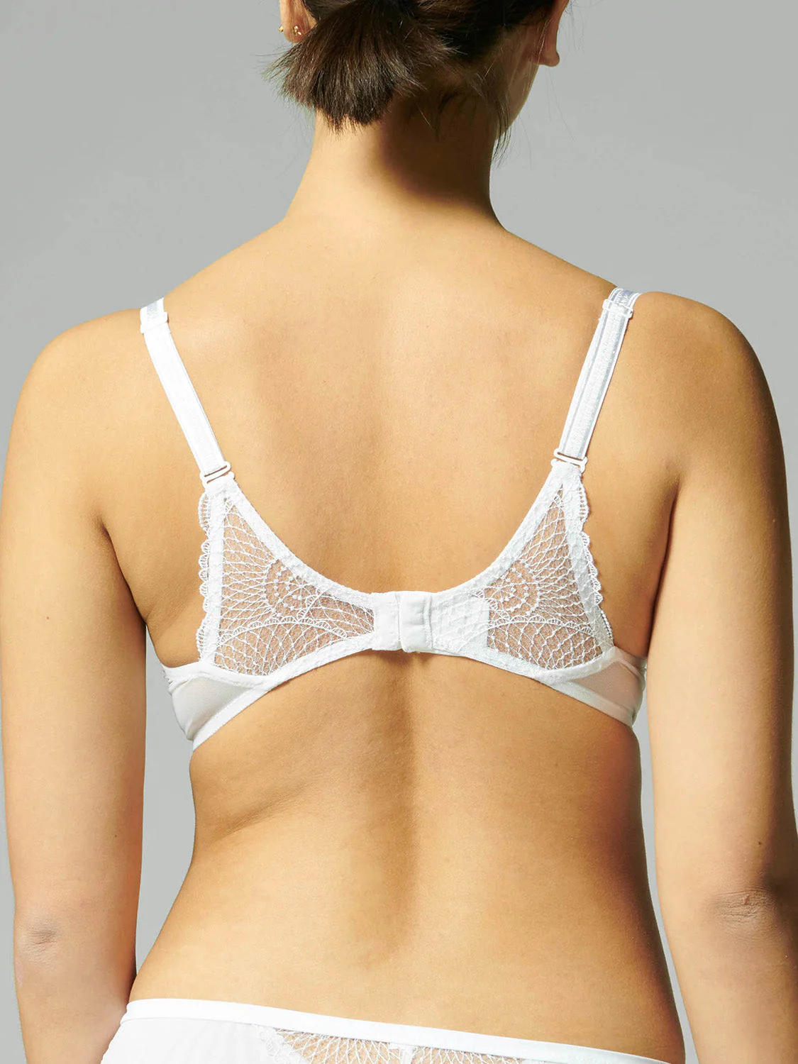 Half cup bra - White - Image 10