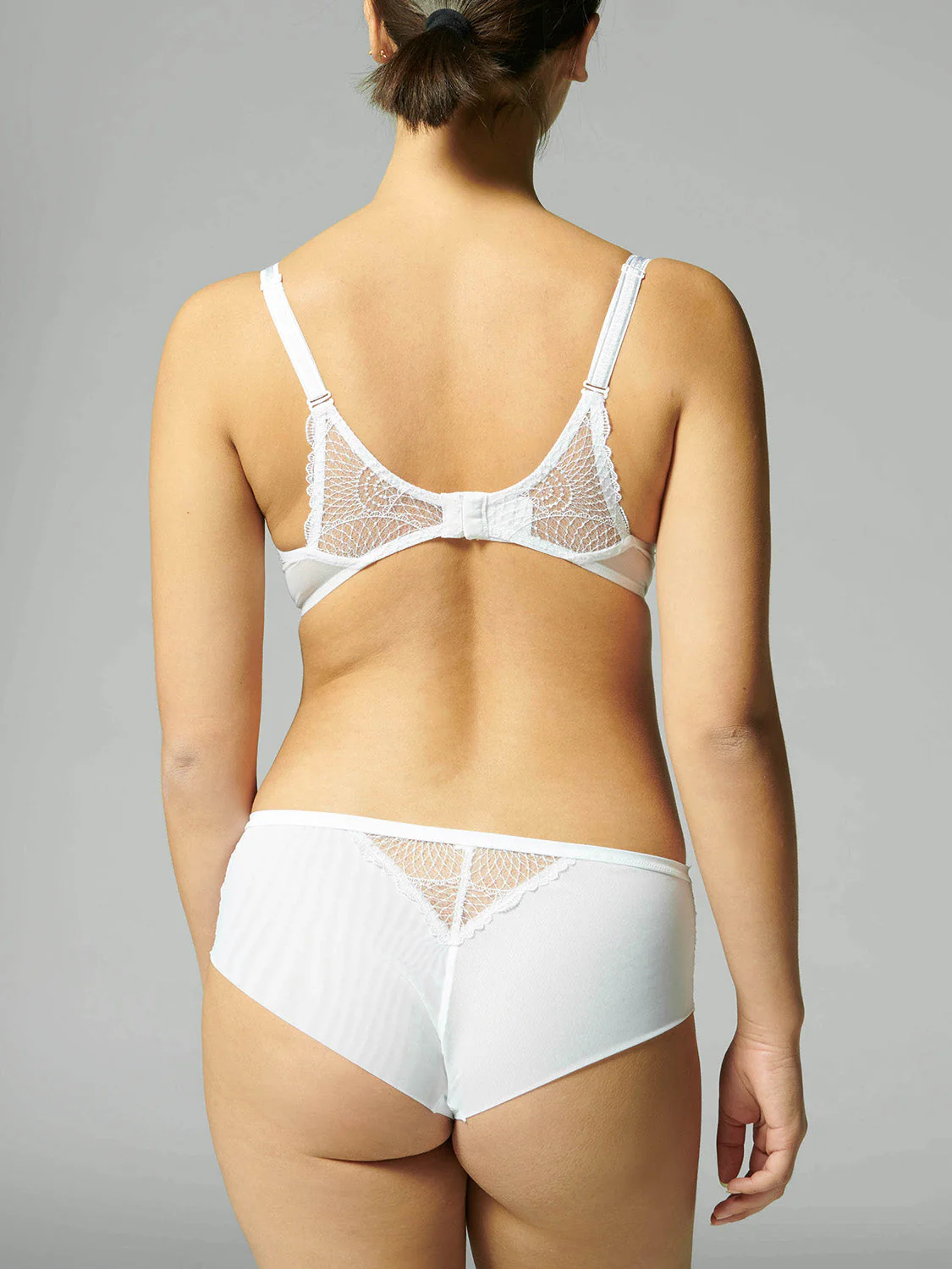 Half cup bra - White - Image 9