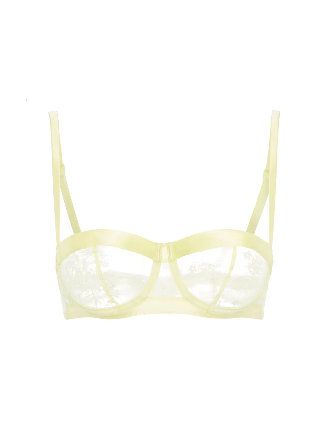 Half cup bra - Yellow Lemonade - Image 7