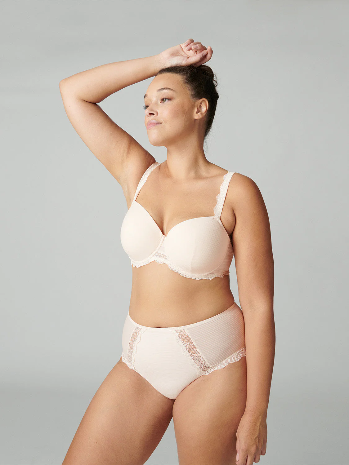 Half cupped bra - Sakura pink - Image 7