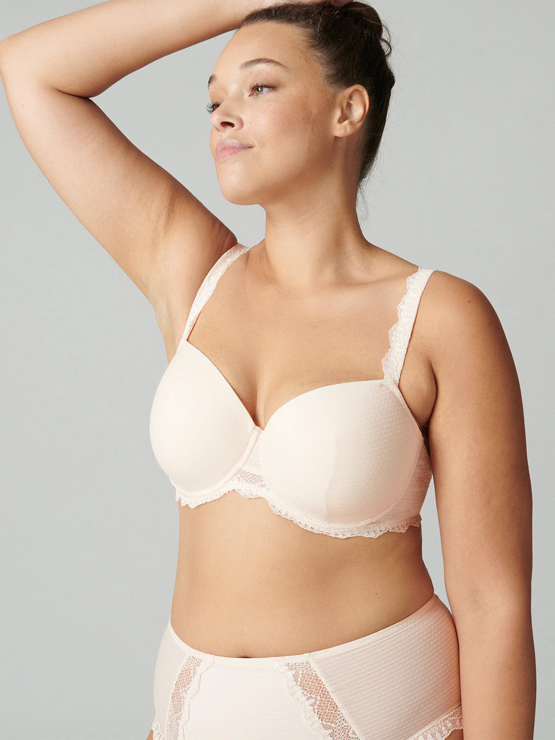 Half cupped bra - Sakura pink - Image 8