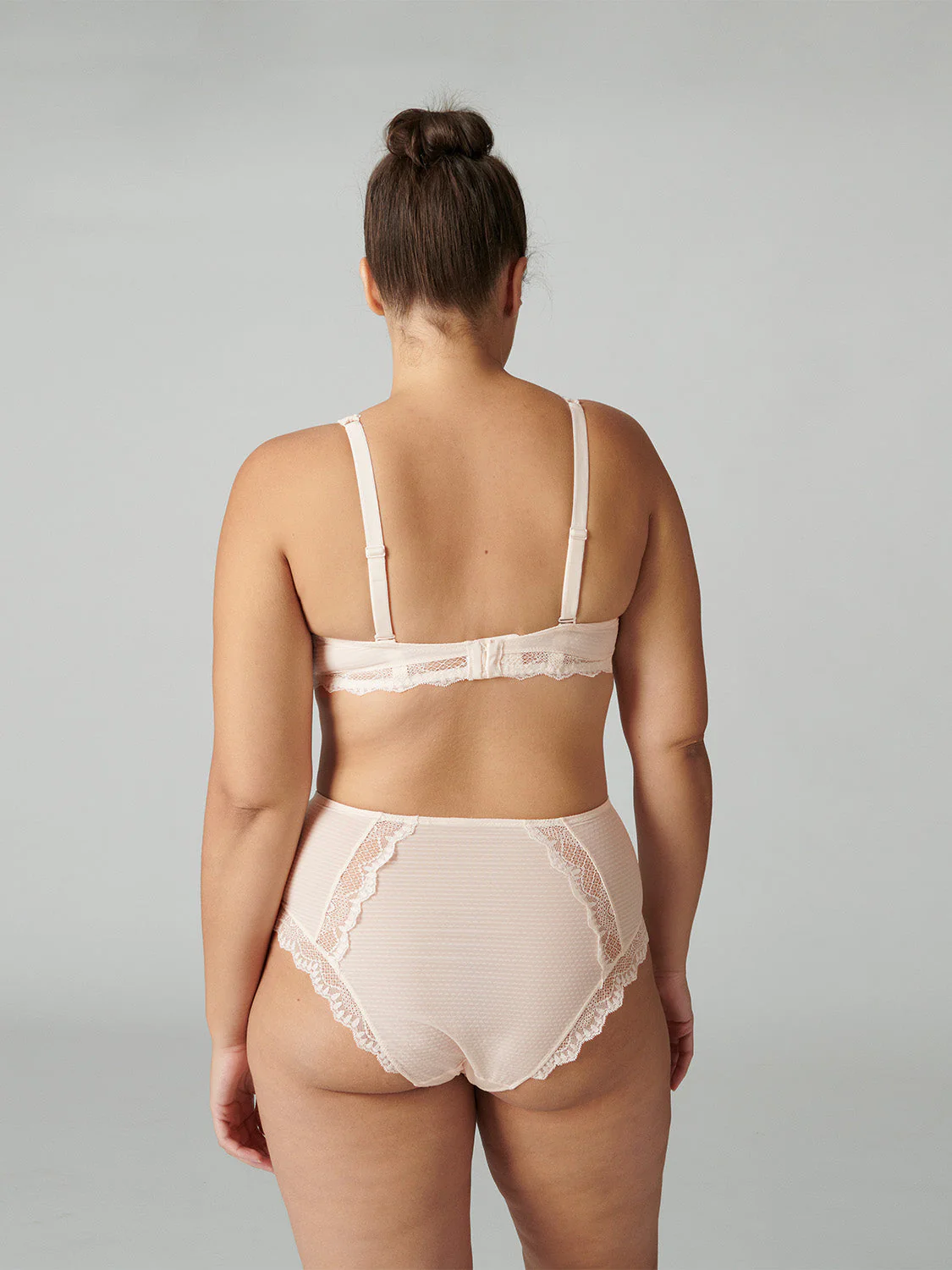 Half cupped bra - Sakura pink - Image 9