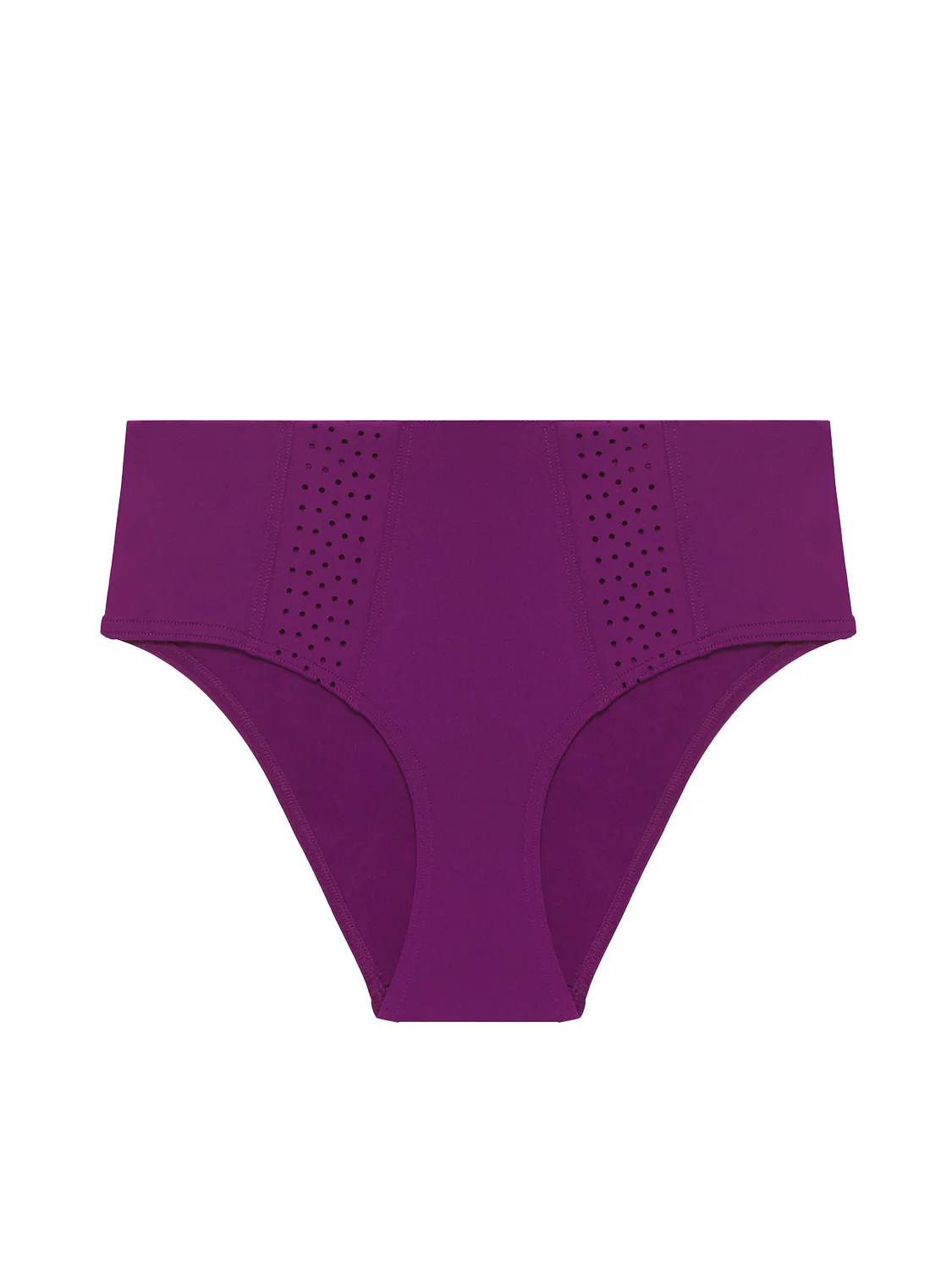 High-waist bikini brief - Blackberry - Image 11