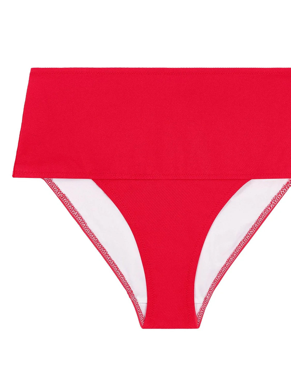 High-waist bikini brief - Cherry - Image 3