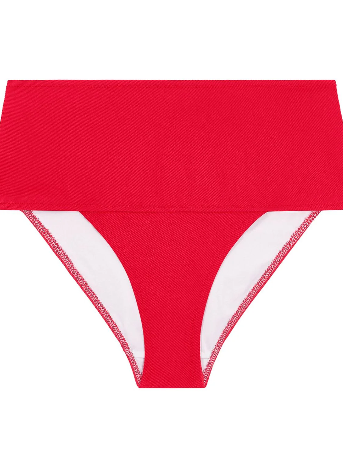 High-waist bikini brief - Cherry - Image 5