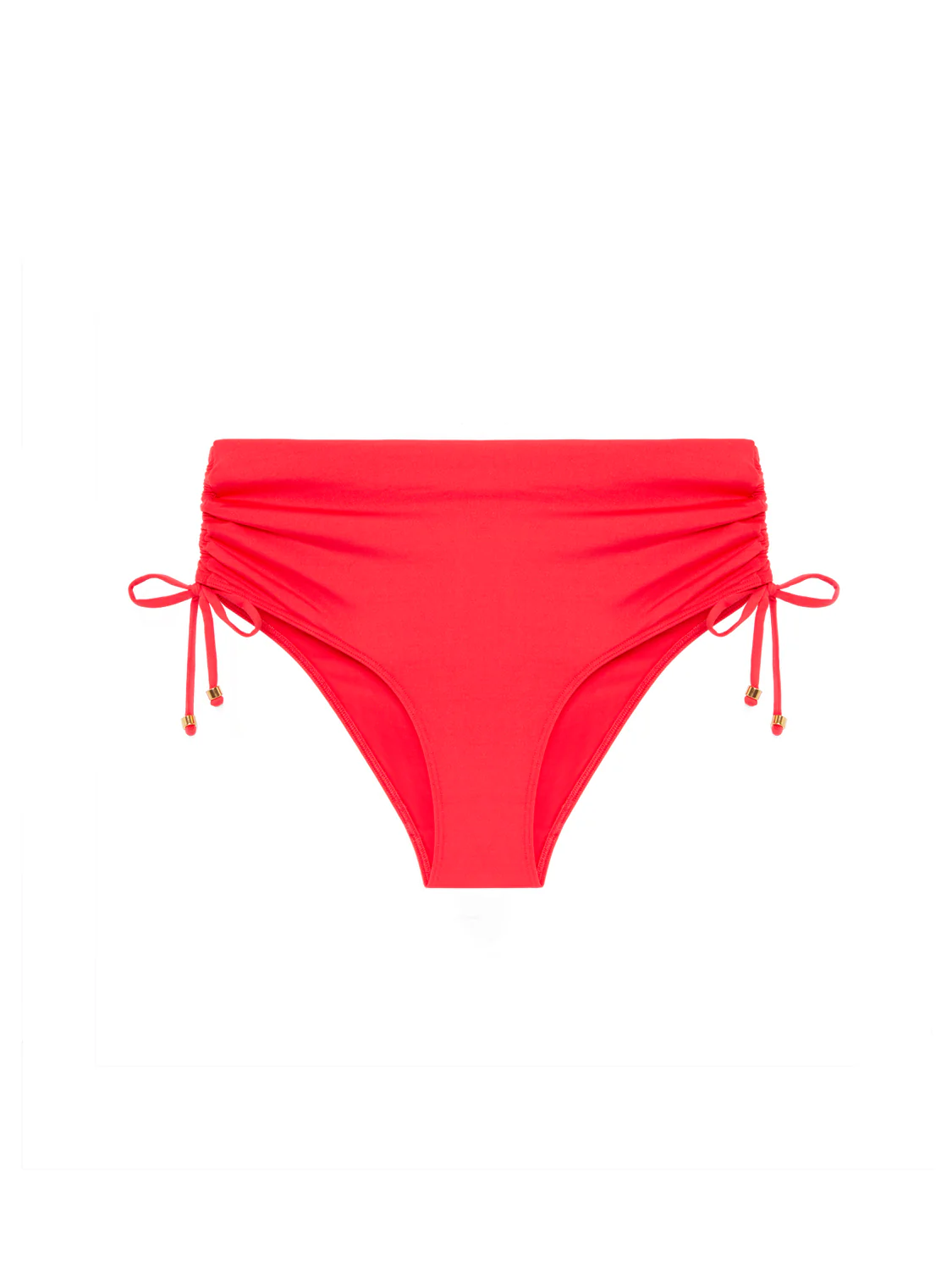 High-waist bikini brief - Flamingo - Image 12