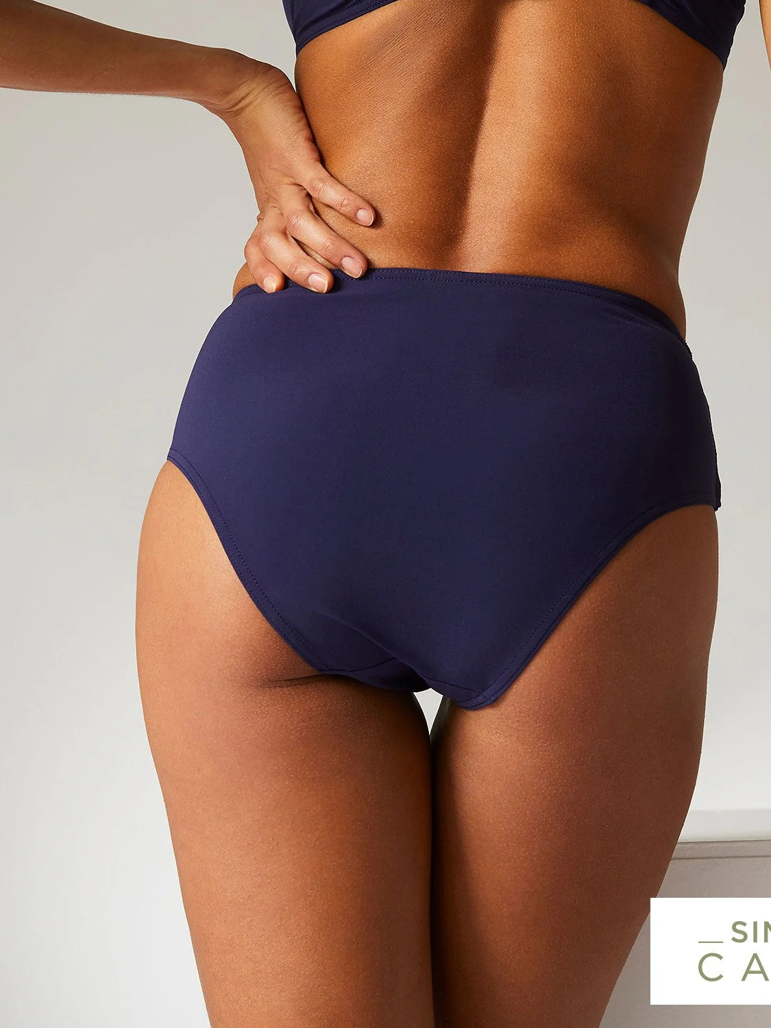 High-waist bikini brief - Midnight - Image 3
