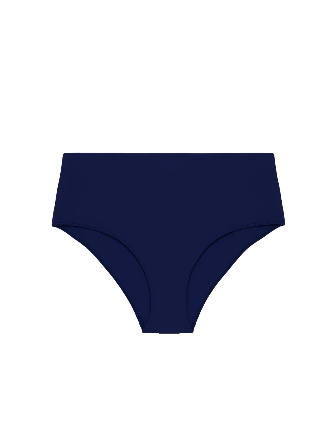 High-waist bikini brief - Navy - Image 6