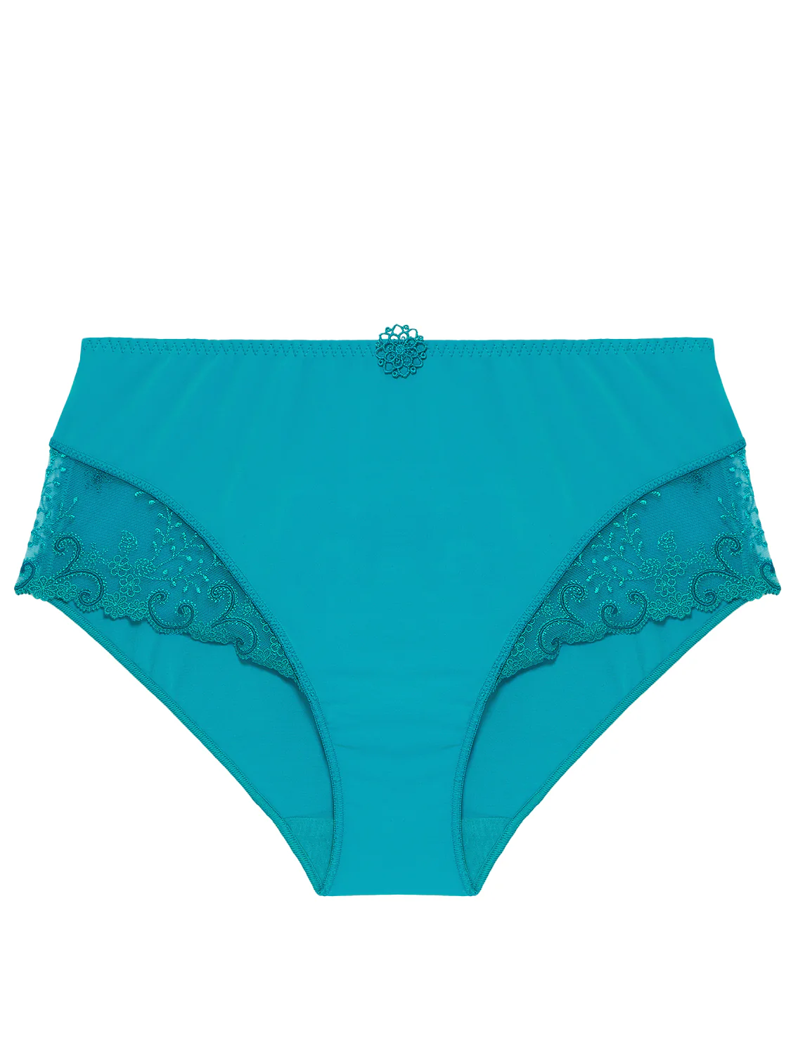 High-waist brief - Atoll Blue - Image 11