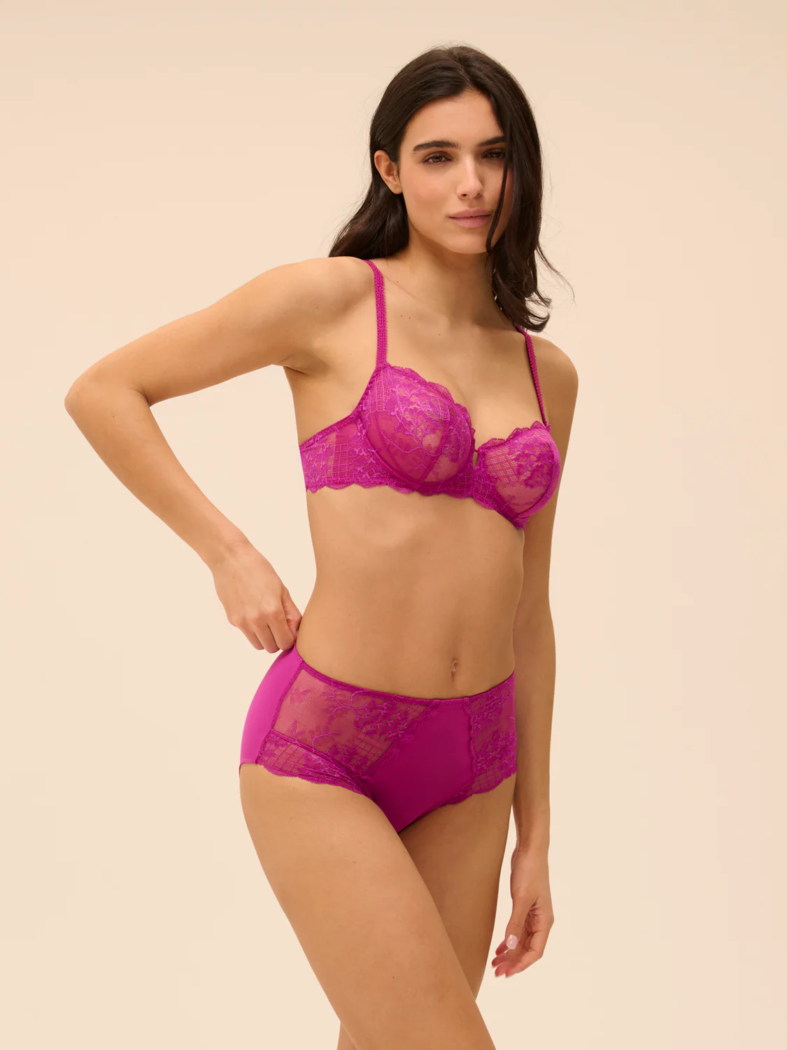 High-waist brief - Azalea - Image 3