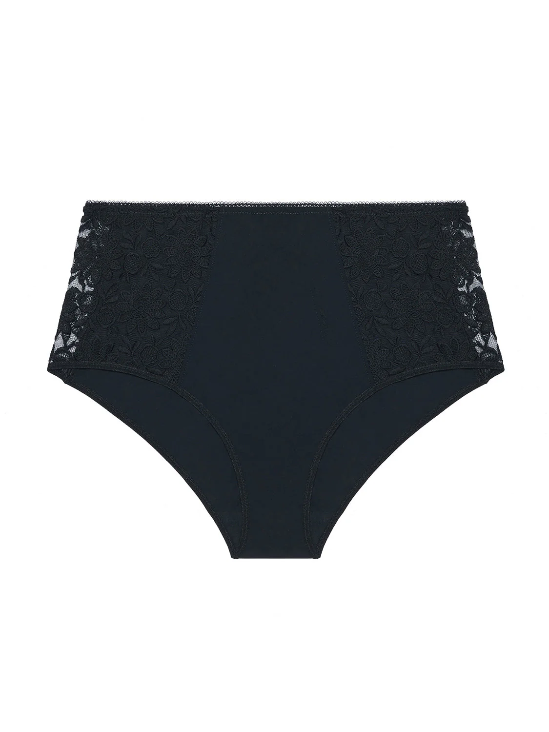 High-waist brief - Black - Image 11