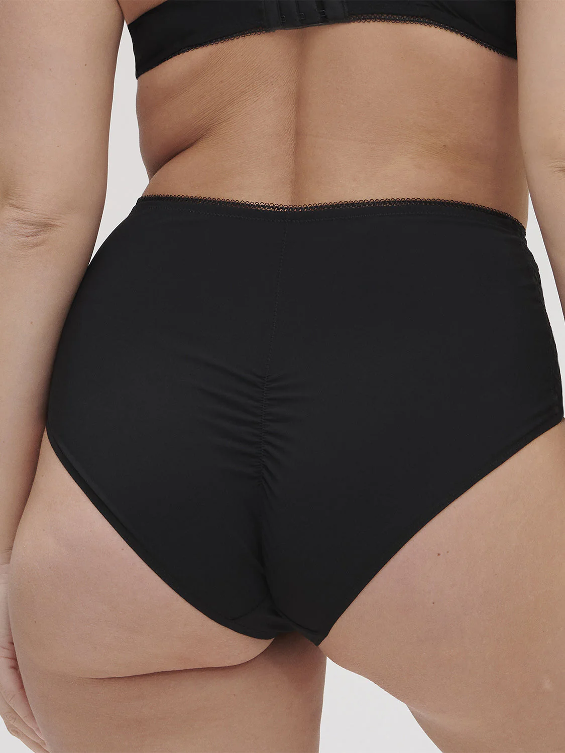 High-waist brief - Black - Image 7