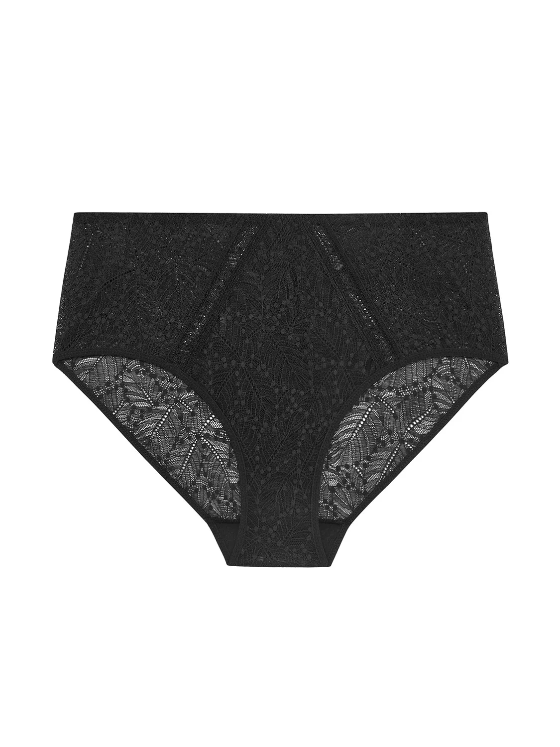 High-waist brief - Black - Image 6