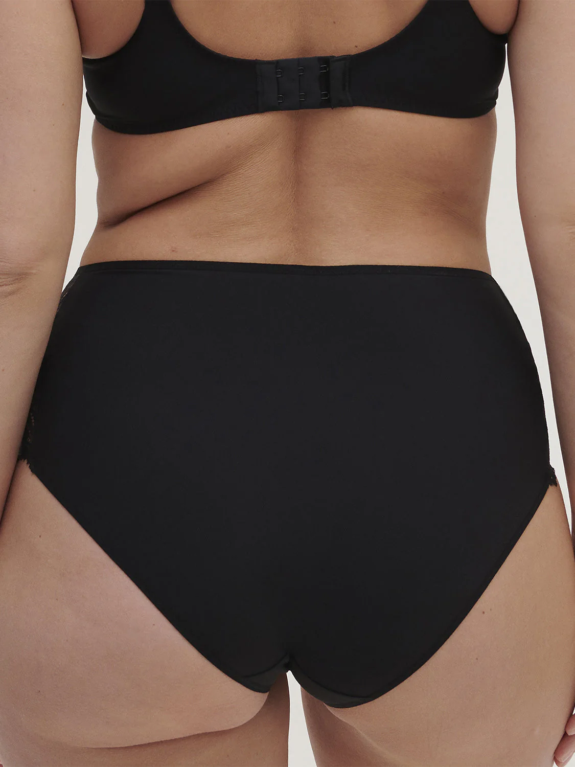 High-waist brief - Black - Image 7