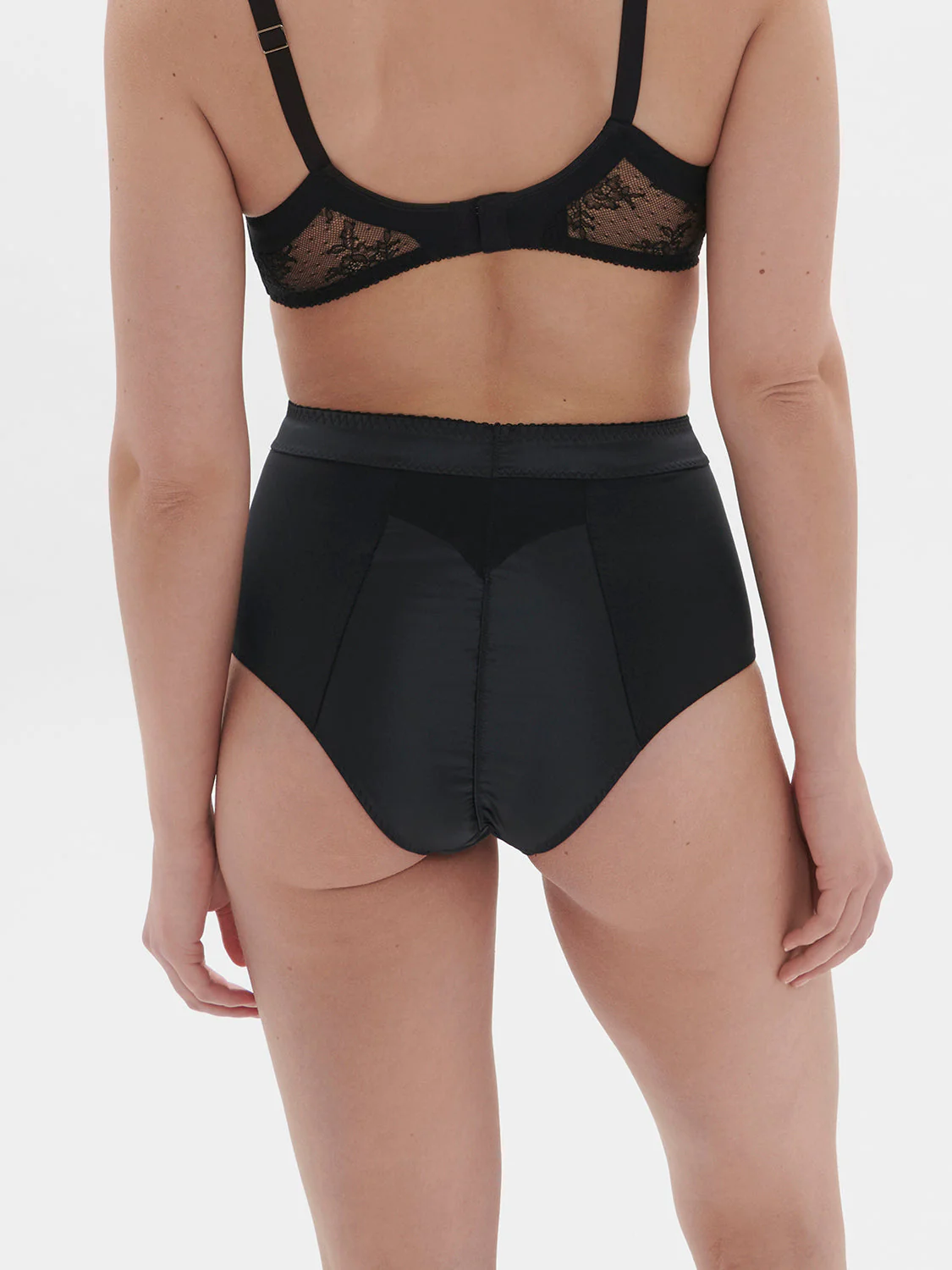 High-waist brief - Black - Image 5