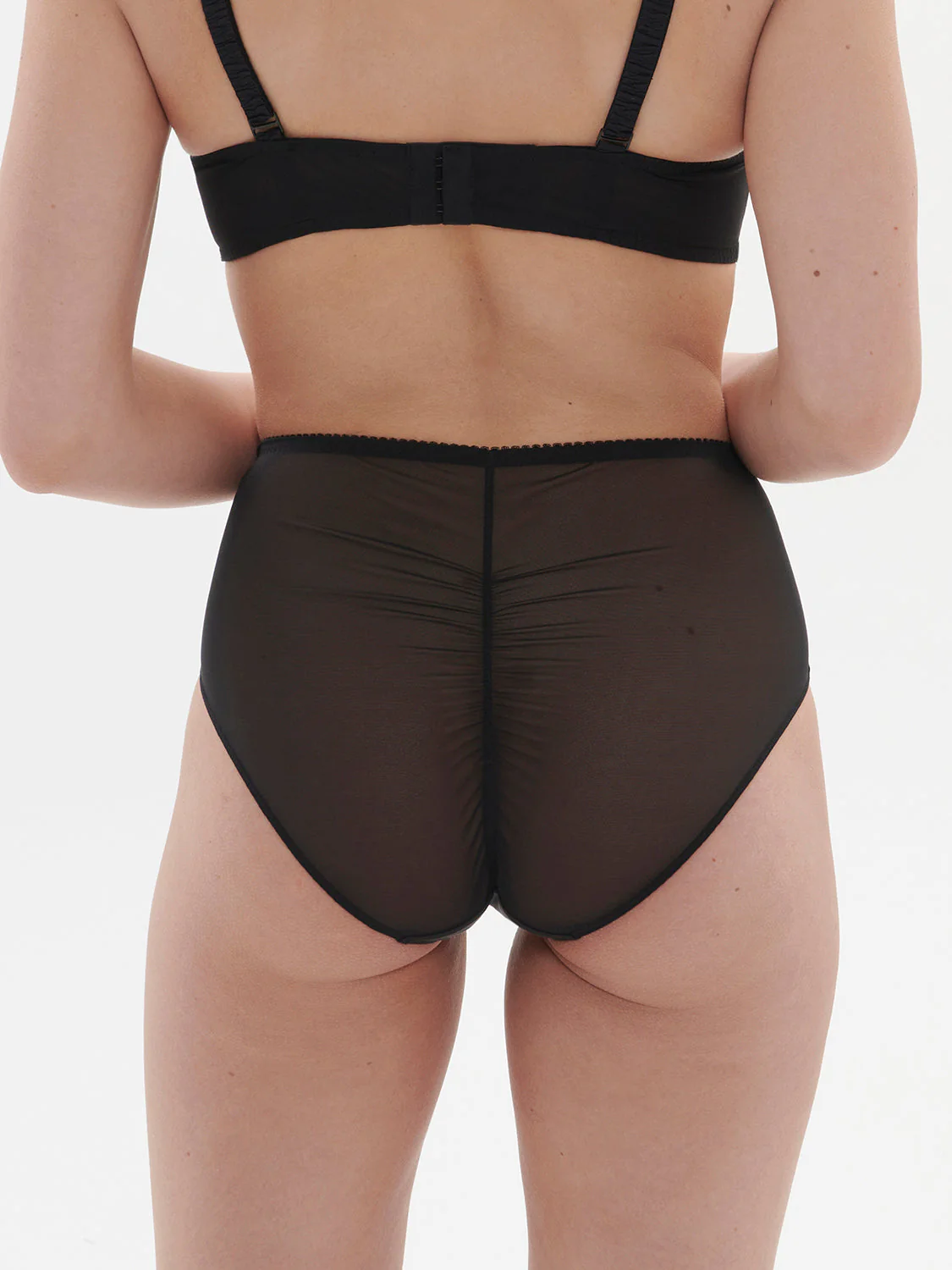 High-waist brief - Black - Image 5