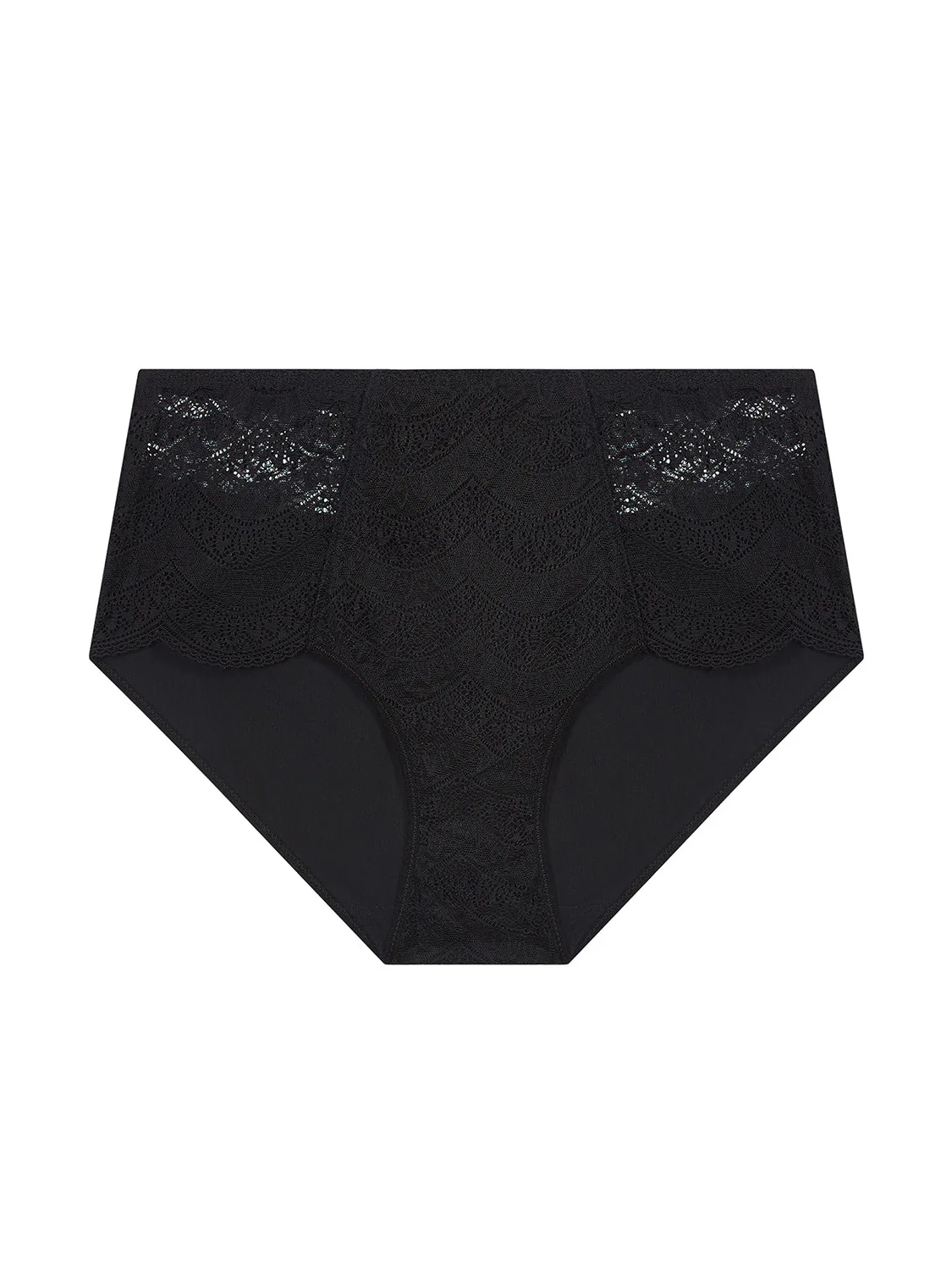 High-waist brief - Black - Image 6