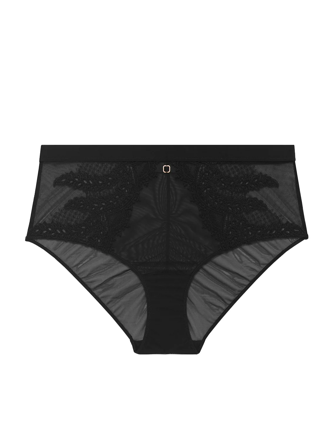 High-waist brief - Black - Image 11