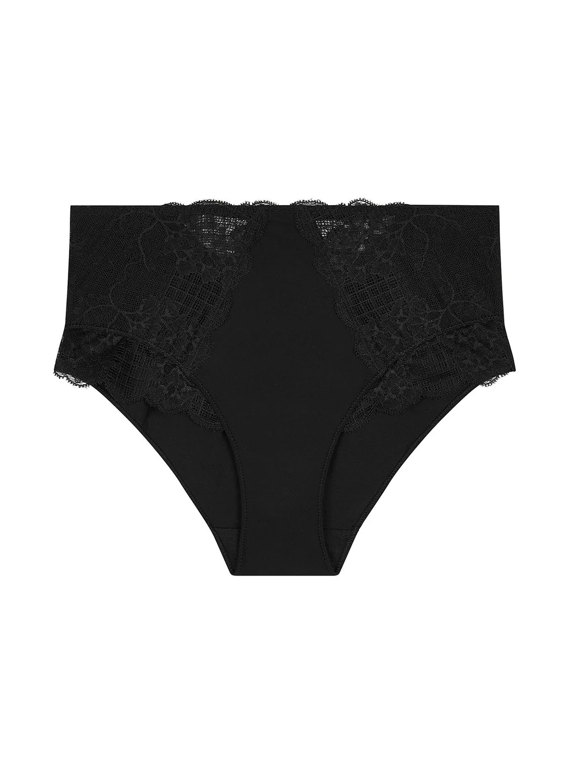 High-waist brief - Black - Image 11