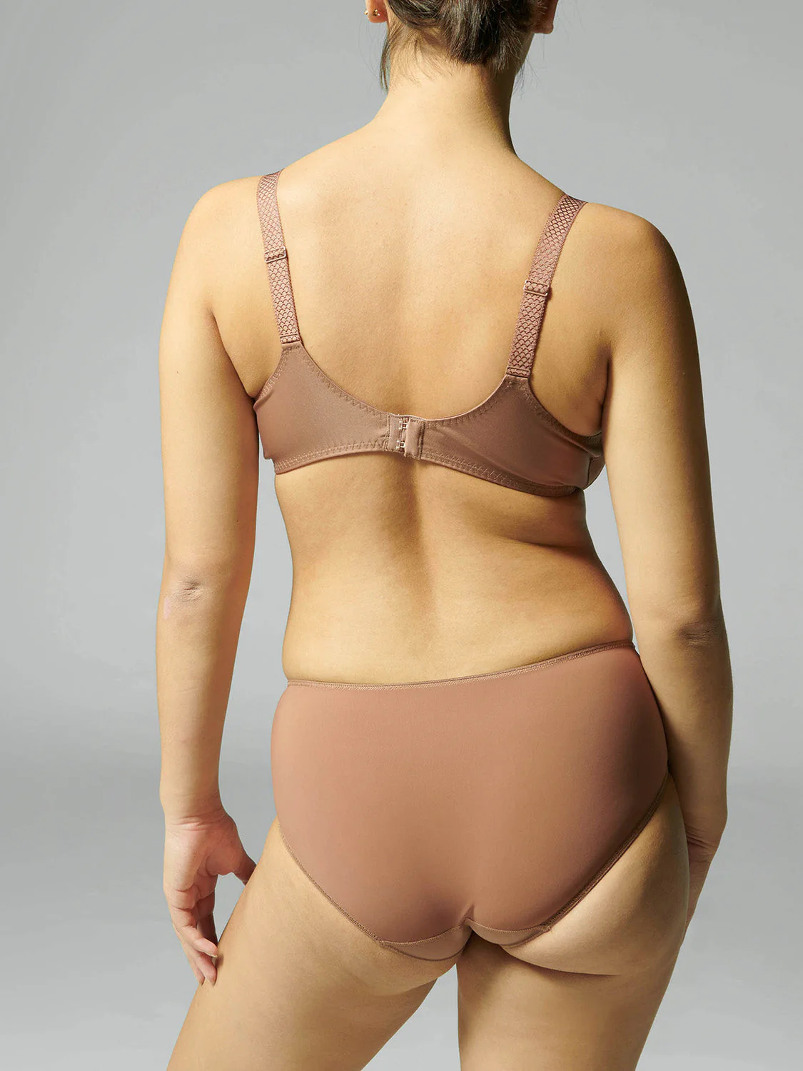High-waist brief - Coco brown - Image 4
