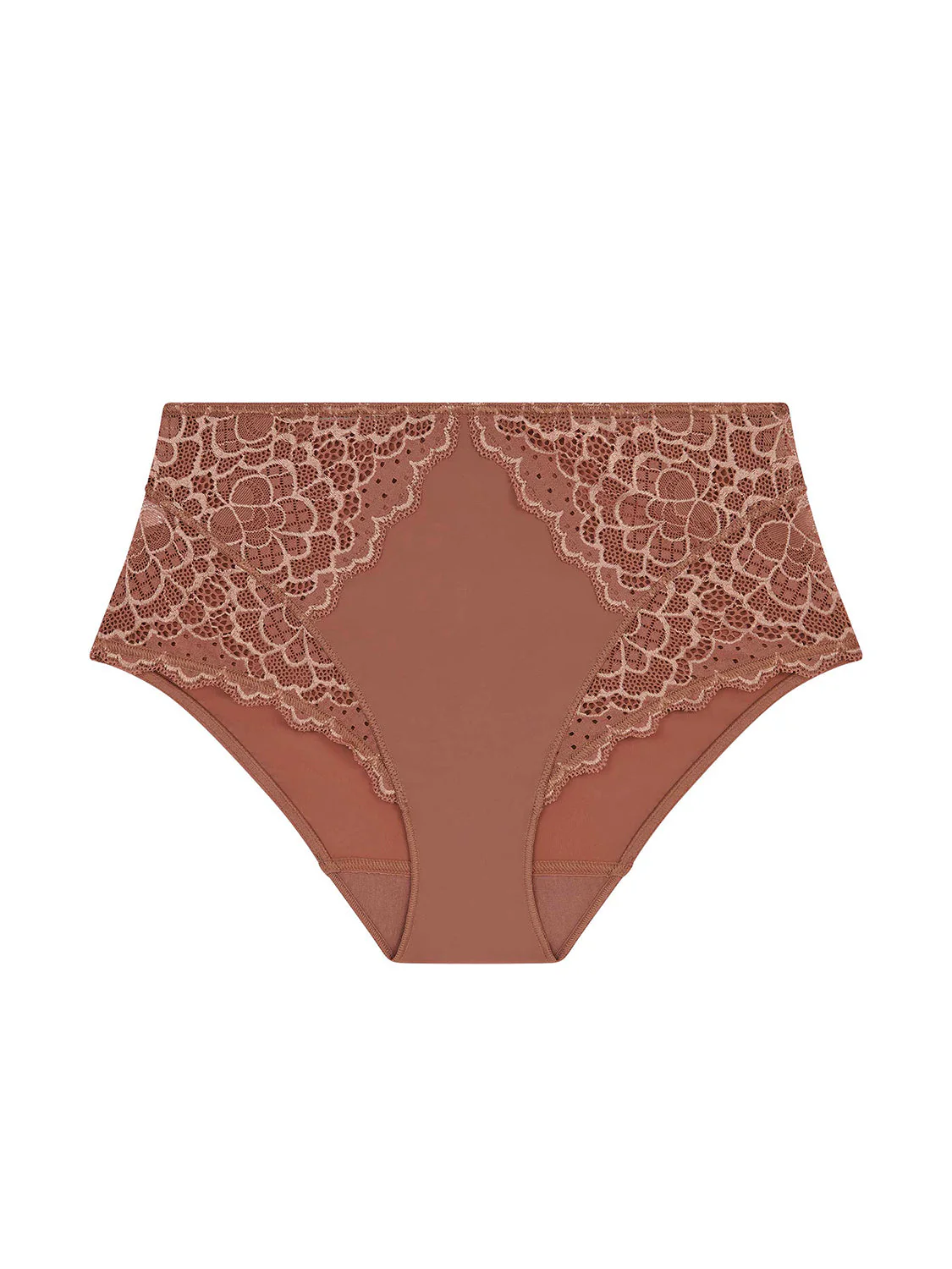 High-waist brief - Coco brown - Image 6