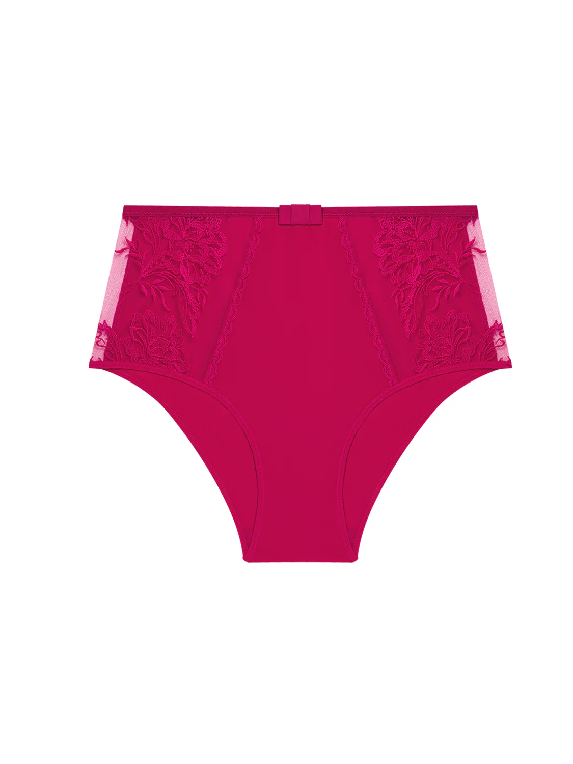 High-waist brief - Cranberry - Image 6