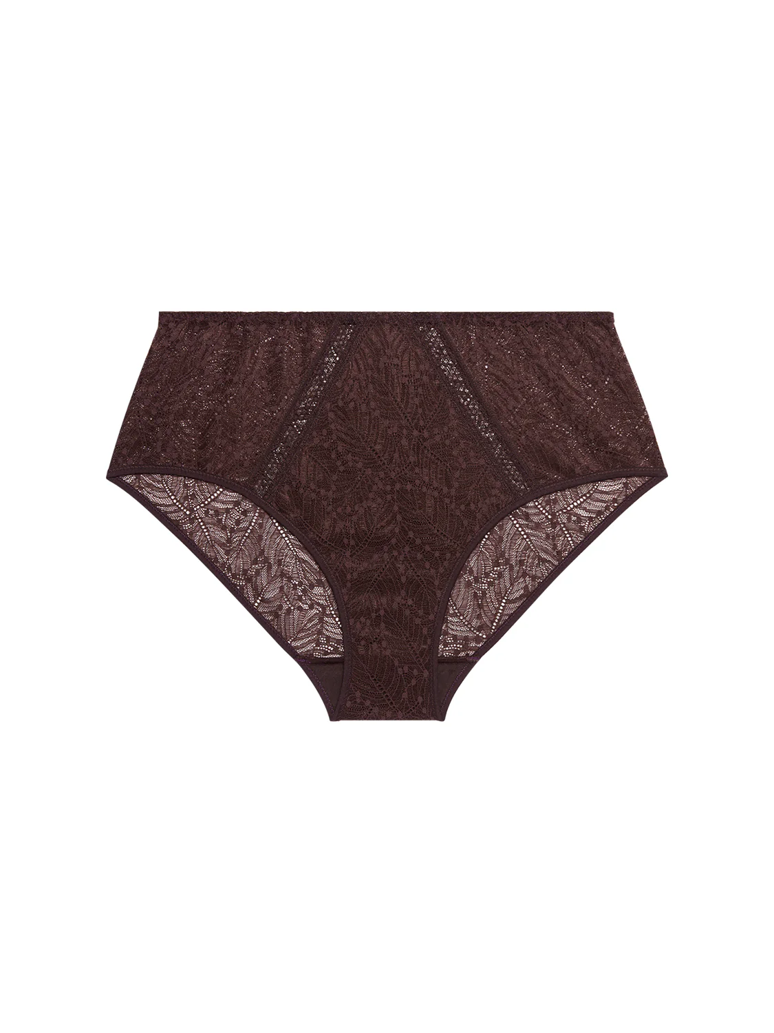 High-waist brief - Dark Brown - Image 11