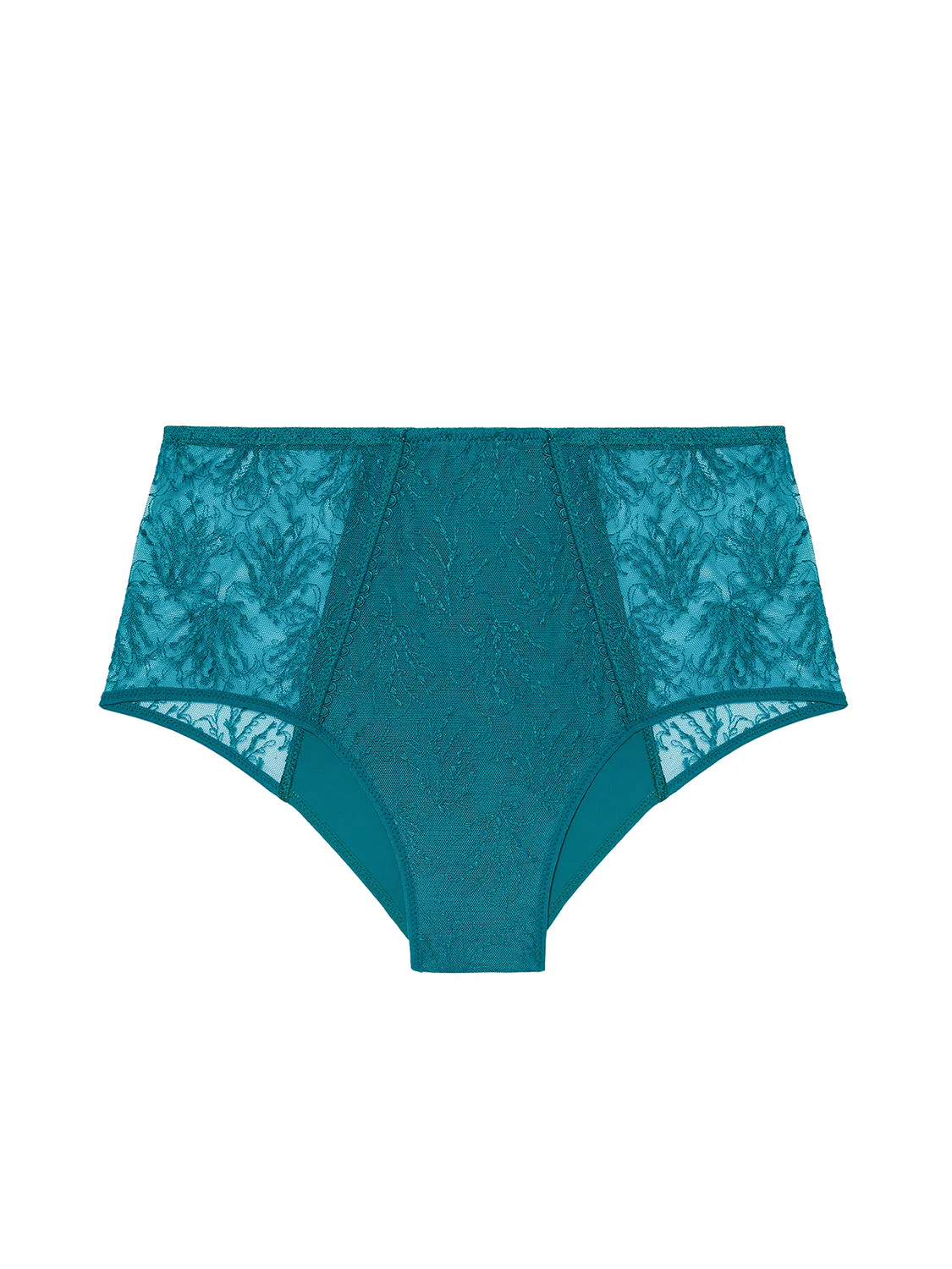 High-waist brief - Emerald green - Image 12