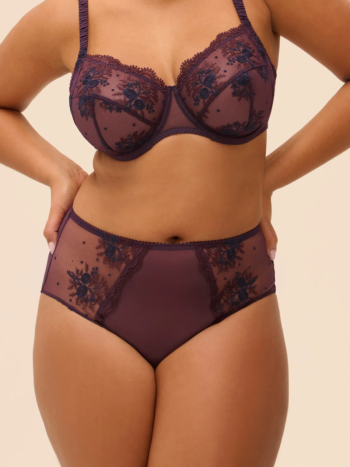 High-waist brief - Fig - Image 6