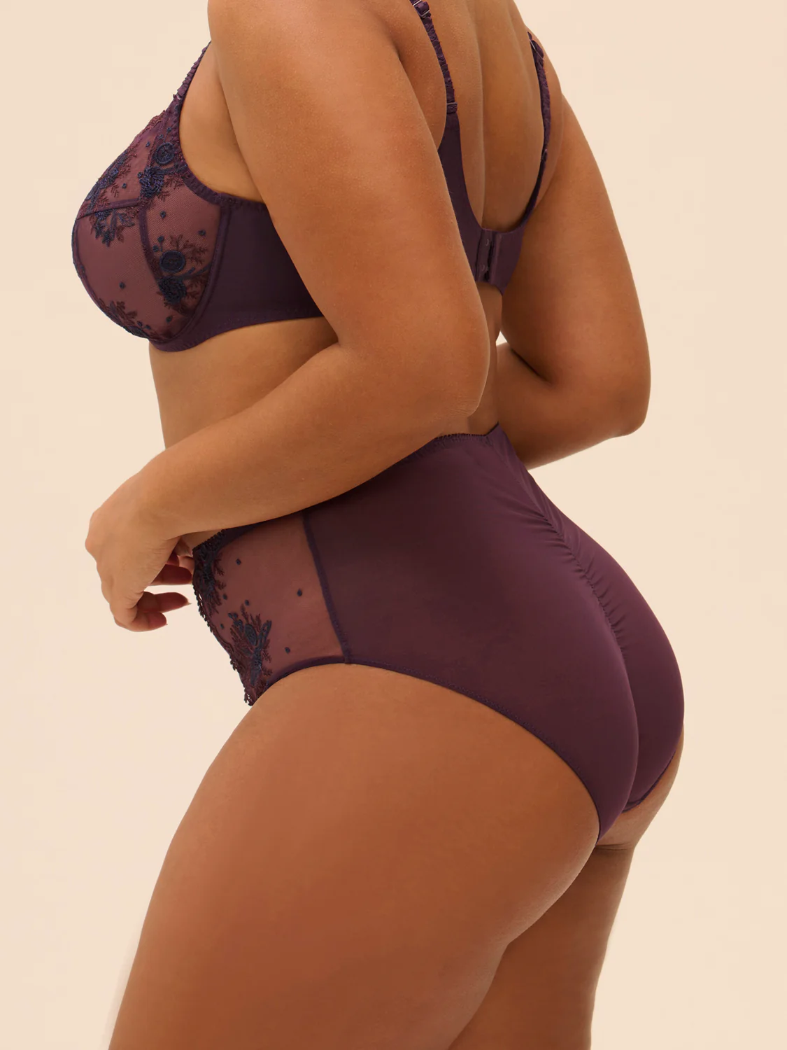 High-waist brief - Fig - Image 7
