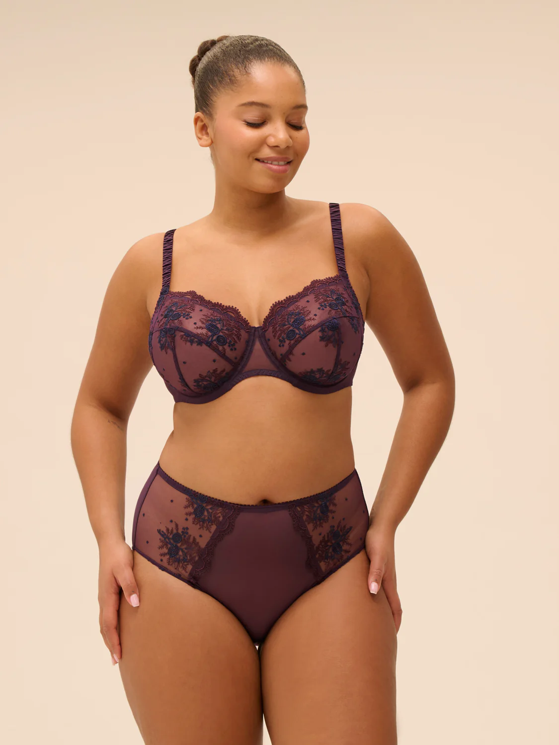 High-waist brief - Fig - Image 8