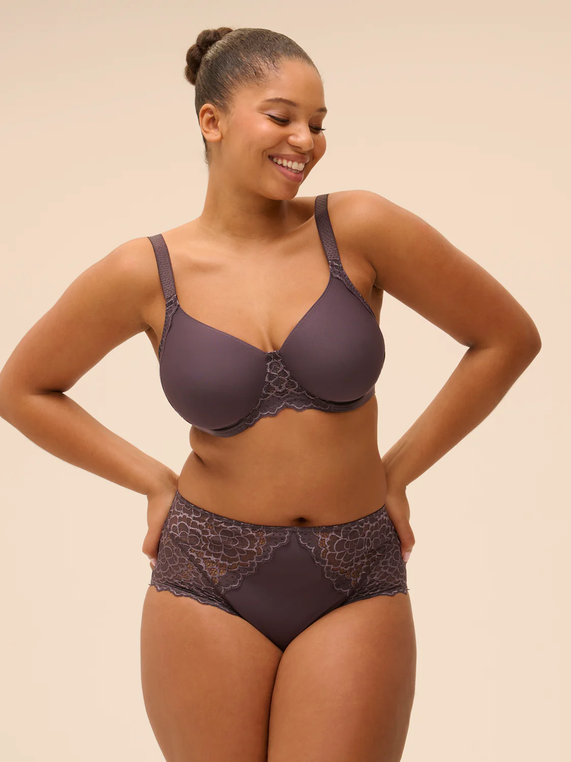 High-waist brief - Graphite Grey - Image 8
