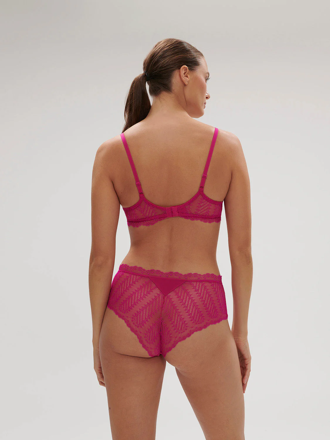 High-waist brief - Hibiscus Pink - Image 5