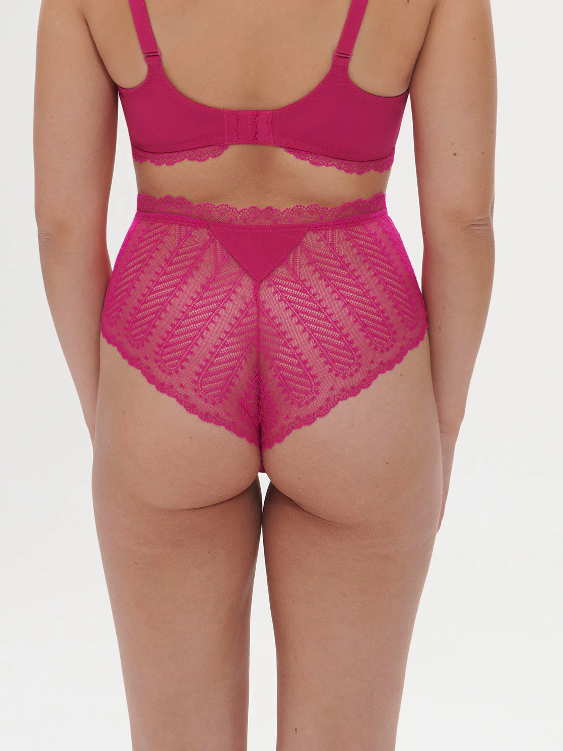 High-waist brief - Hibiscus Pink - Image 7